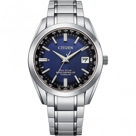 Minotto Gioielleria Orologio Solare Uomo Citizen Radiocontrollato Supertitanio Orologi